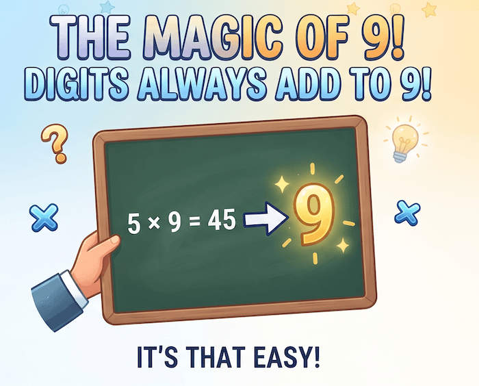 Unlocking the Magic of Mathematics: The Fascinating Secret Behind the Number 9!